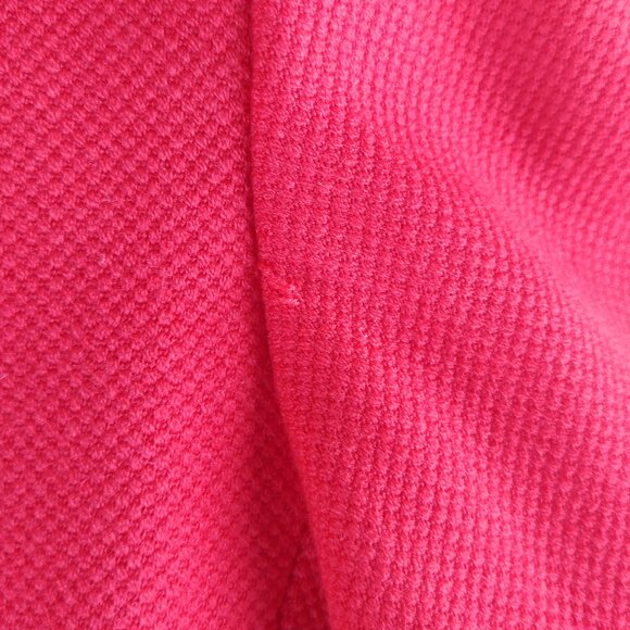 Vintage Valentino Miss V Bright Orangeish Red Wool Blazer Jacket sz 38 I… - Picture 14 of 15